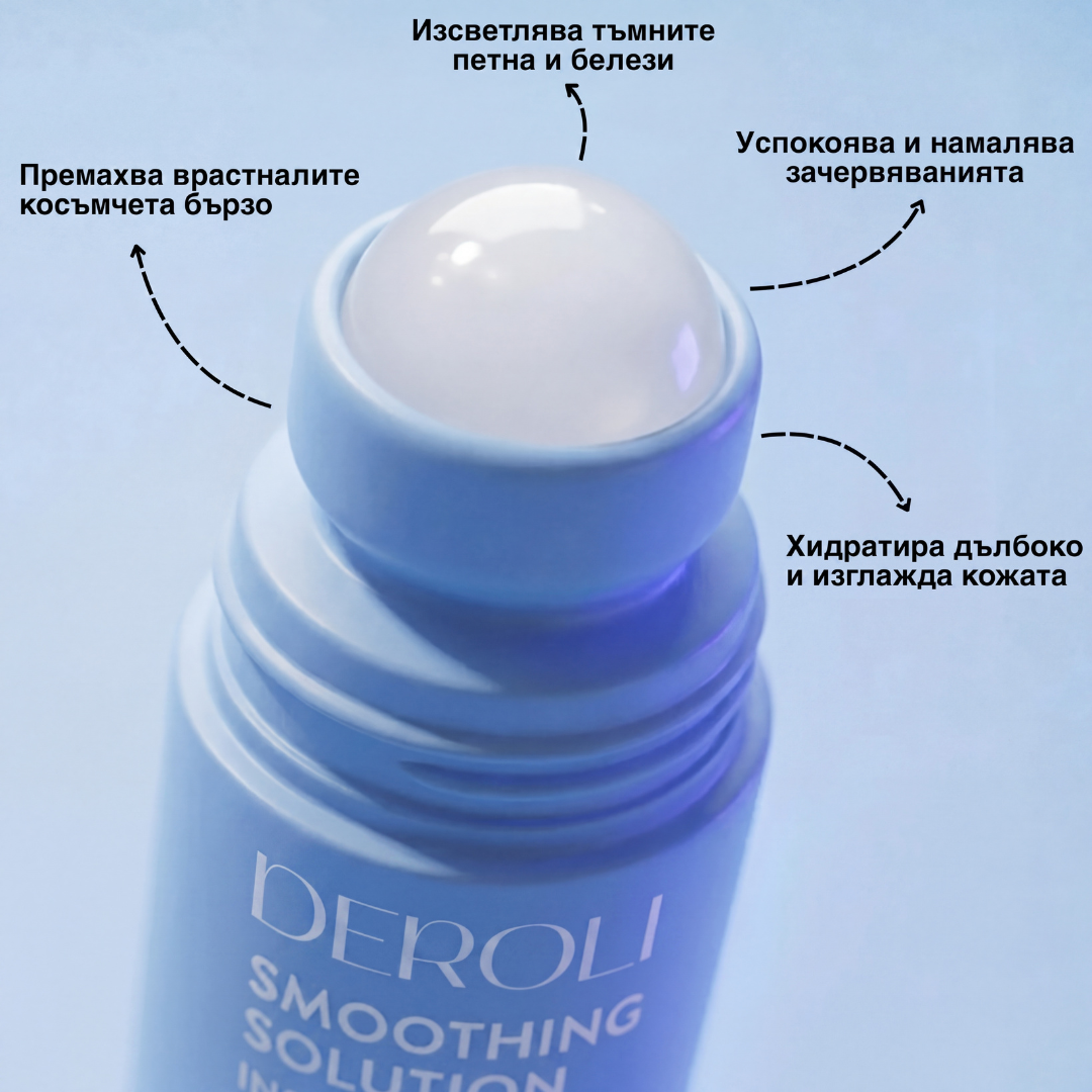 DEROLI™ - Smoothing solution (Серум срещу враснали косми)